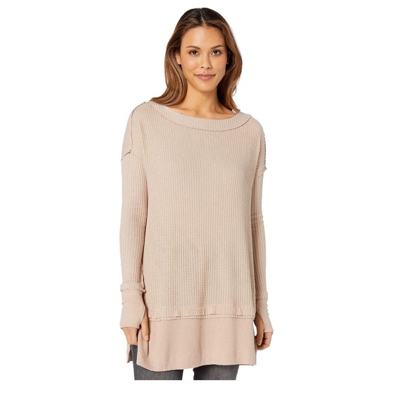 free people north shore thermal top